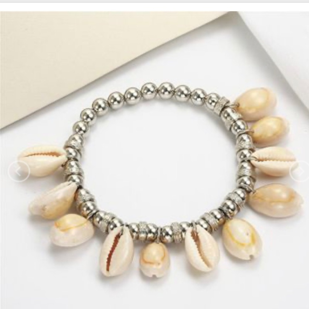 Shell Beaded Anklet - Picture 3 of 3
